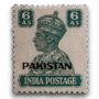 King George VI Definitives Indian Stamps Overprinted