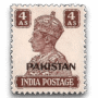 King George VI Definitives Indian Stamps Overprinted