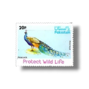 1976 PK411 Wild Life Series Indian Peafowl