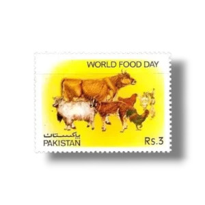 1983 PK608 World Food Day Farm animals