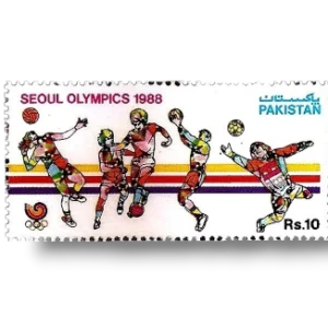 1988 PK747 Summer Olympic Games 1988 SEOUL Volleyball football basketball and handball