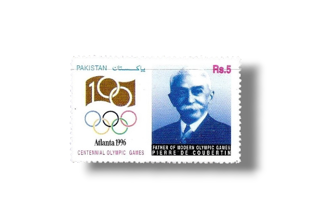 1996 PK1004 Summer Olympic Games 1996 Atlanta Pierre de Coubertin 1863 1937