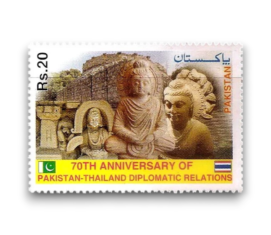 2021 PK1676 Diplomatic Relations with Thailand, 70 Years - Buddhist Art
