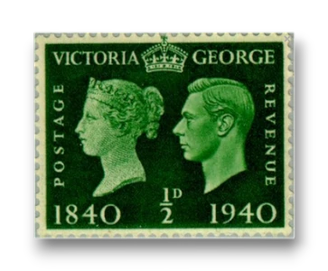 Centenary postage stamp