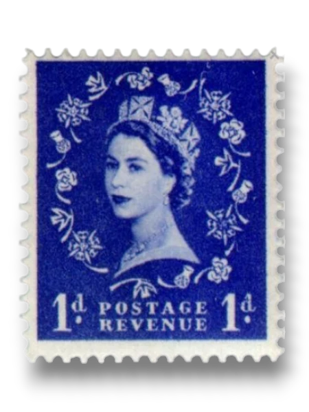 Queen Elizabeth II - Predecimal Wilding