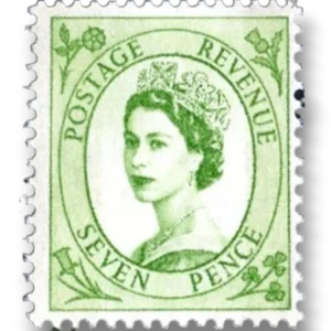 Queen Elizabeth II - Predecimal Wilding
